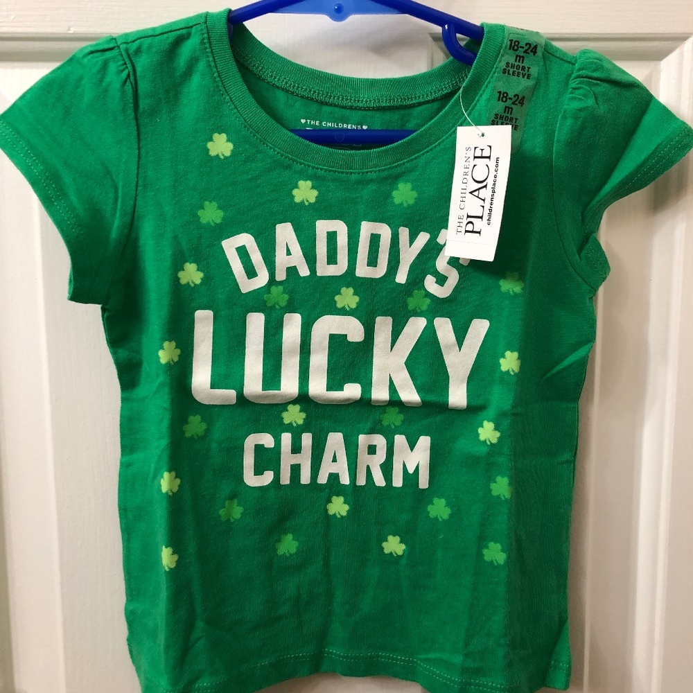 Brand New Girls St. Patrick’s Day Shirt - Size 18-24 Months